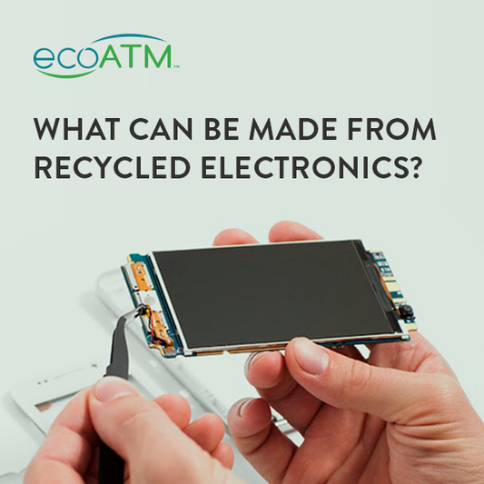 what can be made from recycled electronics